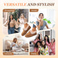 Fuzzy Closed Back Slippers for Women