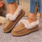 Fuzzy Closed Back Slippers for Women