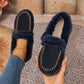 Fuzzy Closed Back Slippers for Women