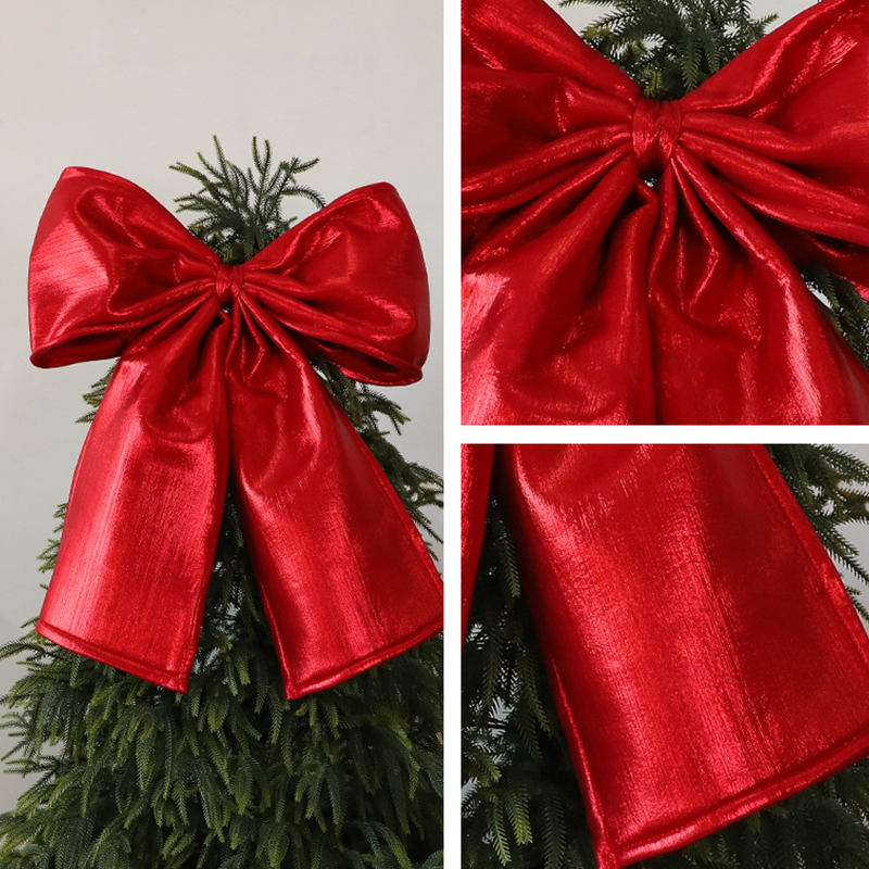 🔥Xmas Pre-Sale 50% OFF🎀🎄Christmas Bow Ornament with Long Ribbons