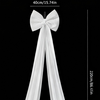 🔥Xmas Pre-Sale 50% OFF🎀🎄Christmas Bow Ornament with Long Ribbons