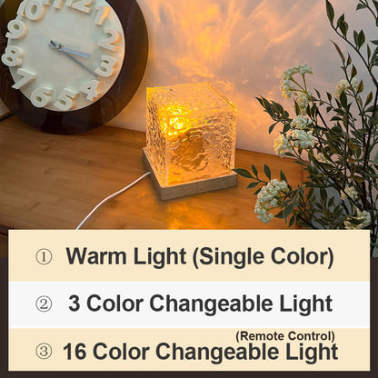 🎁 Rotating Wave Projector - Dynamic Ocean Effect, 16 Changing Colors, Perfect for Baby Care and Nursery Decoration 🌙🚤💫