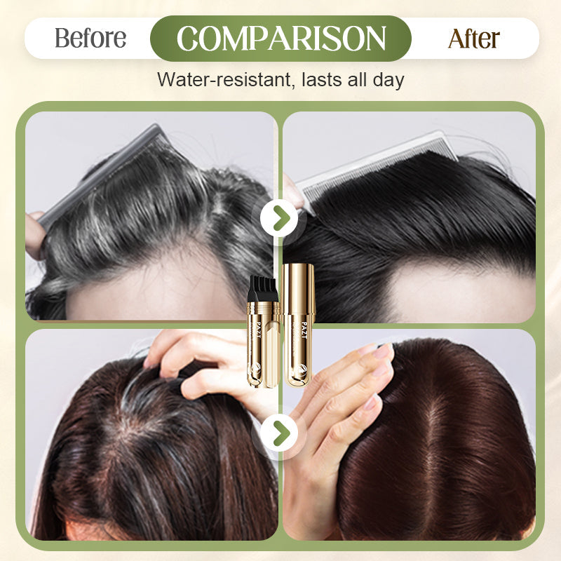 ⏳Limited-time 60% off⏰2-in-1 Convenient Hair Dye Comb For Gray Hair