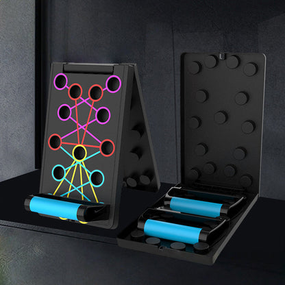 Foldable & Multi-functional Pushup Board for Workout