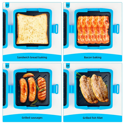 🔥2026 New Arrivals: ￡14.99 for a Limited Time🔥Microwave Toaster & Sandwich Maker For Fast Cooking