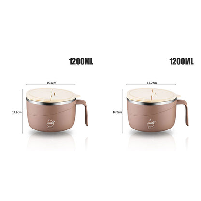 ⏳LAST DAY SALE 50% OFF💕304 Stainless Steel Multi-Purpose Anti-Scald Large-Capacity Instant Noodle Bowl
