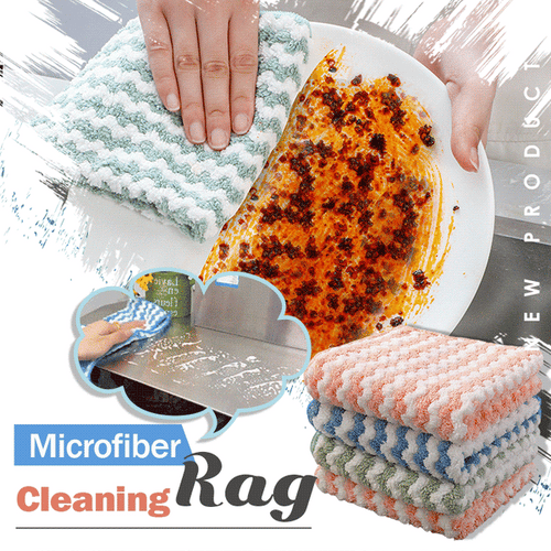 Microfiber cleaning cloth