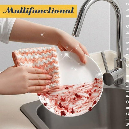 Microfiber cleaning cloth