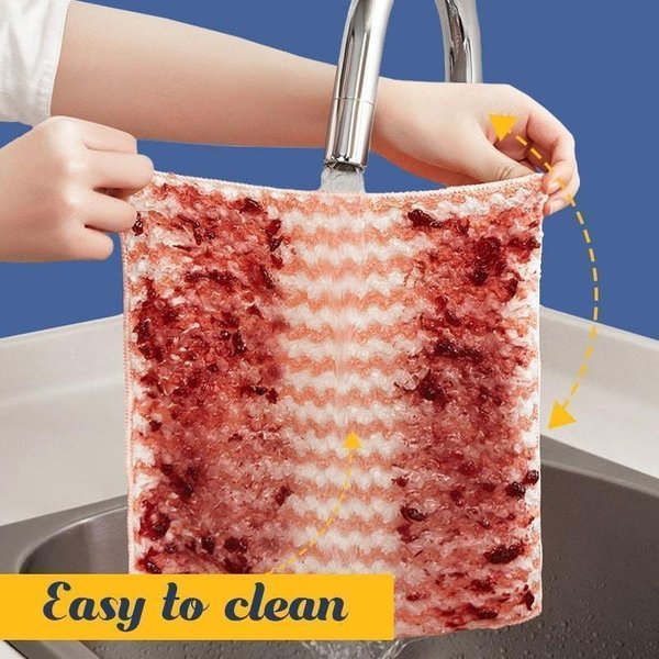 Microfiber cleaning cloth