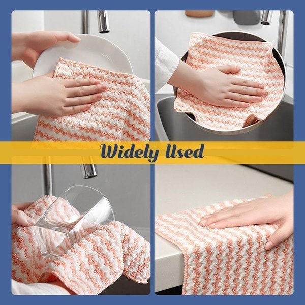 Microfiber cleaning cloth