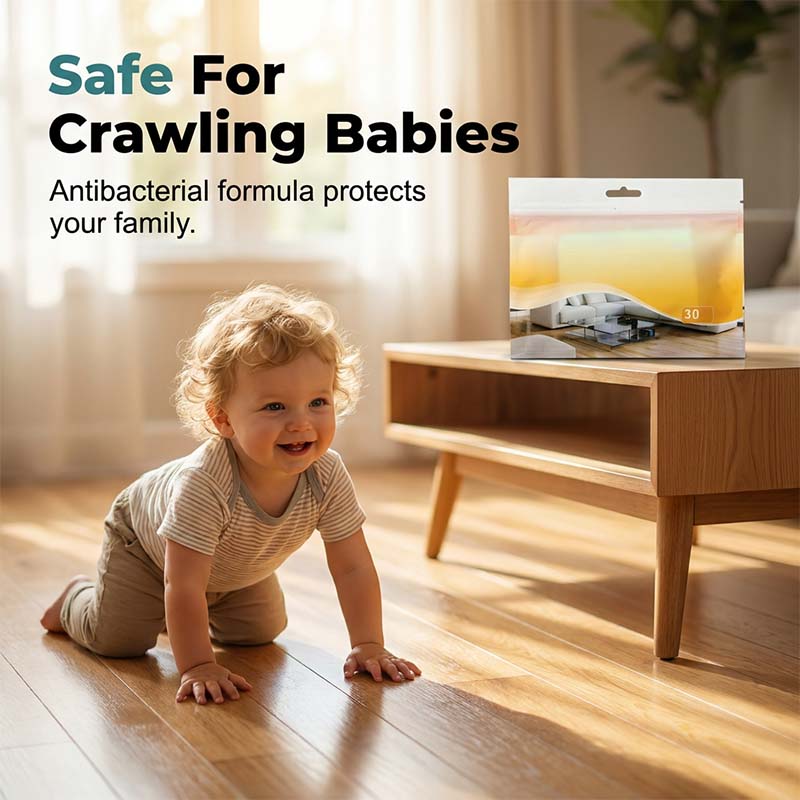 All-in-One Bio-Enzyme Floor Cleaning Wipes