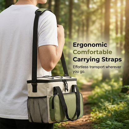 👜Large Capacity Insulated Cooler Bag for Picnics & Outdoors