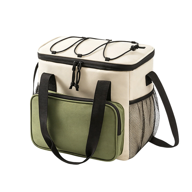 👜Large Capacity Insulated Cooler Bag for Picnics & Outdoors