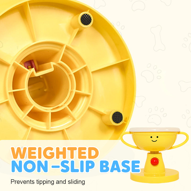 Adjustable Trophy-Shaped Pet Feeder