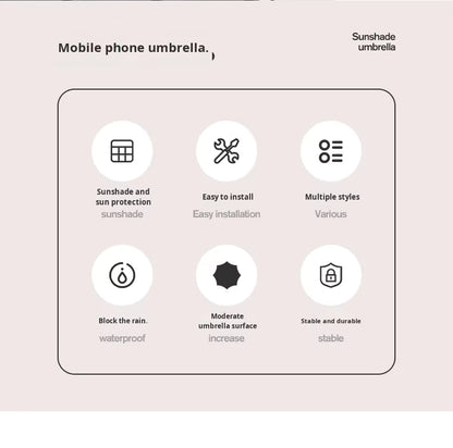 Mini Phone Umbrella🌂